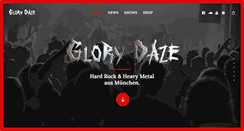 Desktop Screenshot of glorydaze.de